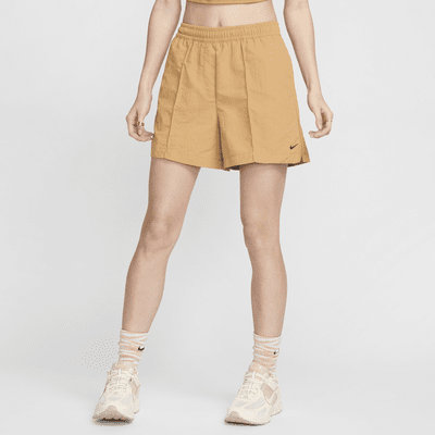 Shorts de tiro medio de 13 cm para mujer Nike Sportswear Everything Wovens