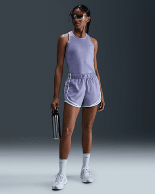 Женские шорты Nike Tempo Dri-FIT Mid-Rise Brief-Lined Shorts для бега