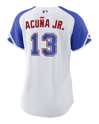 Ronald Acuna Jr. Atlanta Braves City Connect Jersey by NIKE