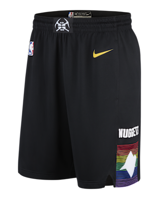Мужские шорты Denver Nuggets City Edition Nike Dri-FIT NBA Swingman Shorts