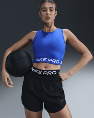 Женские  Nike Pro Dri-FIT Cropped Tank Top