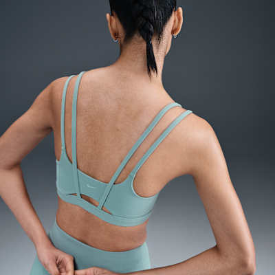 Nike Zenvy Strappy Bra deportivo de baja sujeción con almohadillas para mujer