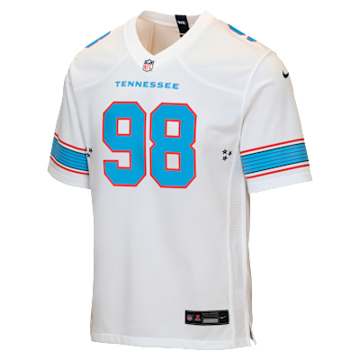 Jeffrey Simmons Tennessee Titans Big Kids' Game Jersey from Nike - $110