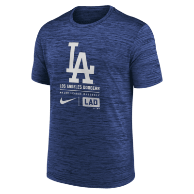 Мужская футболка Los Angeles Dodgers Large Logo Velocity