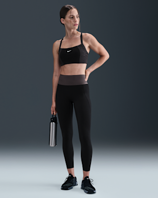 Женские тайтсы Nike Universa High-Waisted 7/8 Leggings with No Front Seam