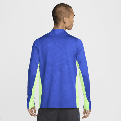 Playera de entrenamiento de fútbol Nike Dri-FIT de tejido Knit para hombre FC Barcelona Strike Third