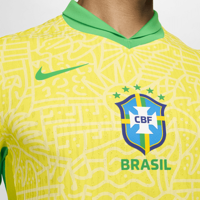 Jersey de fútbol Nike Dri-FIT ADV Authentic de Brasil local 2024 Match para hombre