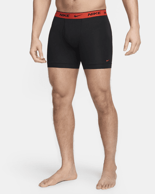 Мужские  Nike Dri-FIT Essential Cotton Stretch Boxer Briefs (3-Pack)