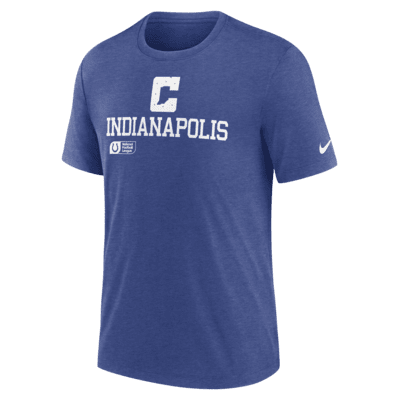 Indianapolis Colts Overlap Lockup Men's Nike NFL T-Shirt