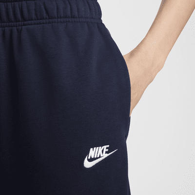 Pants de entrenamiento oversized de tiro medio para mujer Nike Sportswear Club Fleece