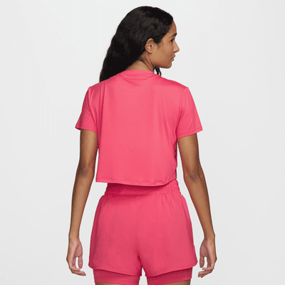 Nike One Classic Women's Dri-FIT Short-Sleeve Cropped Top