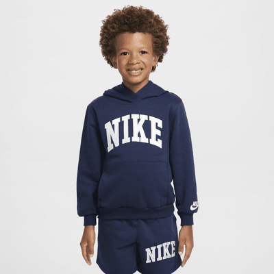 Nike Sportswear Club Little Kids' Applique Fleece Pullover Hoodie