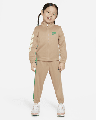 Детские  Nike Dri-FIT Colorblocked Toddler 2-Piece Full-Zip Set