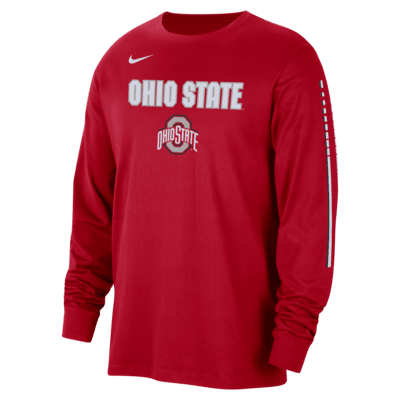 Ohio State Men's Nike College Long-Sleeve T-Shirt