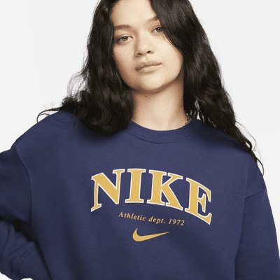 nike blue crew neck womens