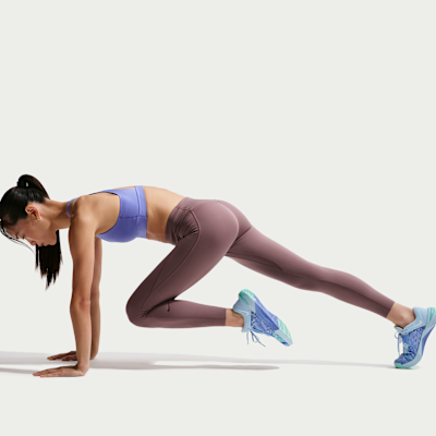 Nike Universa Women's High-Waisted 7/8 Leggings with No Front Seam