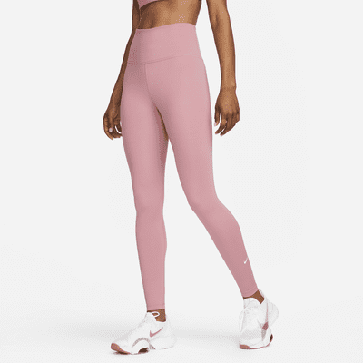 nike rose gold tights