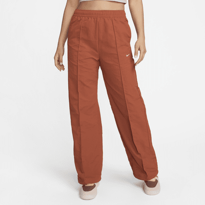 Pants de tiro medio con dobladillo abierto para mujer Nike Sportswear Everything Wovens