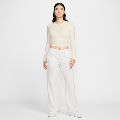 Nike Sportswear Chill Knit Women's Slim Long-Sleeve Cropped Top