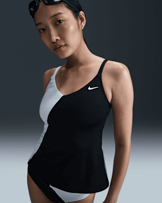 Женские  Nike Swim V-Neck Tankini