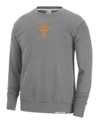 Мужской свитшот Tennessee Standard Issue Nike College Fleece Crew-Neck