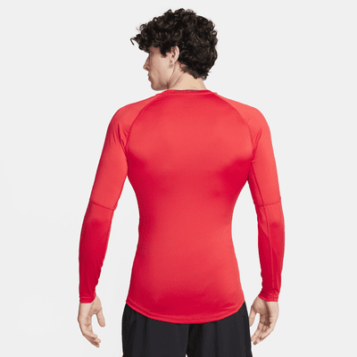 Nike Pro Men's Dri-FIT Tight Long-Sleeve Fitness Top. Nike AU