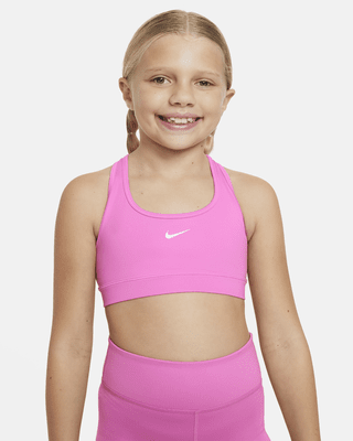 Подростковые  Nike Swoosh Big Kids' (Girls') Sports Bra