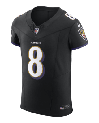 Мужские джерси Lamar Jackson Baltimore Ravens Nike Dri-FIT NFL Elite Football Jersey для футбола