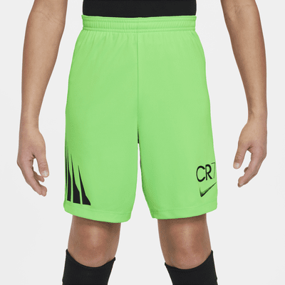 Shorts de fútbol Dri-FIT para niños talla grande Academy23 CR7