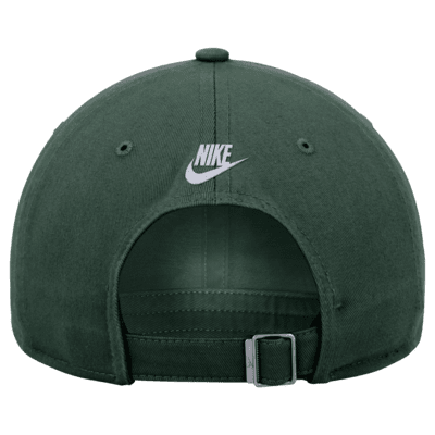 Gorra universitaria Nike ajustable con logotipo de Michigan State