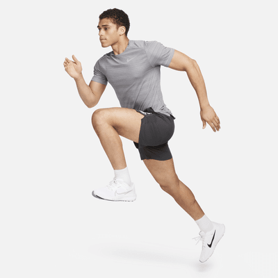 Haut de running à manches courtes Nike Miler pour Homme