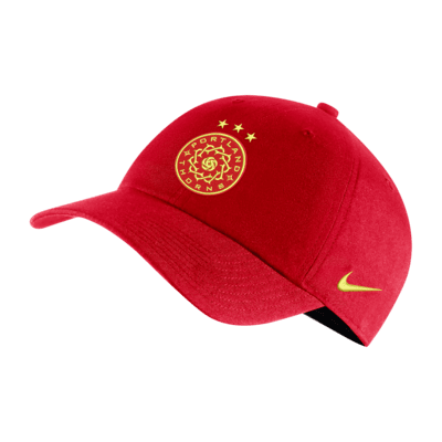 Gorra de fútbol Nike NWSL Portland Thorns FC Heritage86