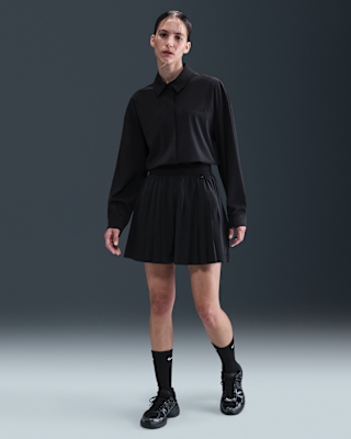 Женские  Nike 24.7 PerfectStretch Dri-FIT High-Waisted Loose Pleated Skort
