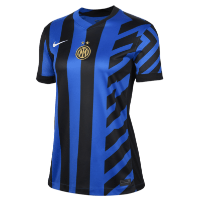 Inter Mailand 2024/25 Stadium Home Replika-Fußballtrikot mit Dri-FIT-Technologie (Damen)