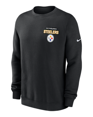Мужские  Pittsburgh Steelers Draw Block Club Nike NFL Pullover Crew