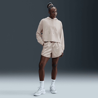 Felpa da basket corta e oversize con cappuccio A'ja Wilson – Donna