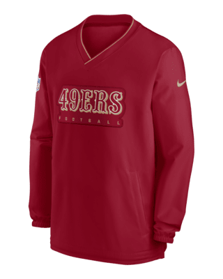 Мужские  San Francisco 49ers Sideline Nike NFL Long-Sleeve Windshirt