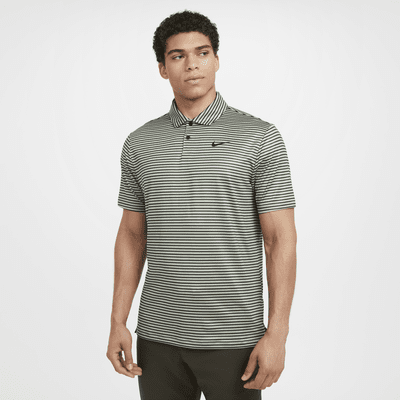 Polo de golf a rayas Dri-FIT para hombre Nike Tour