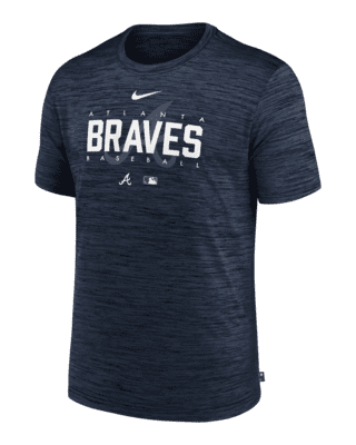 Atlanta Braves Nike Dri-Fit Velocity PracticeT-Shirt - Youth