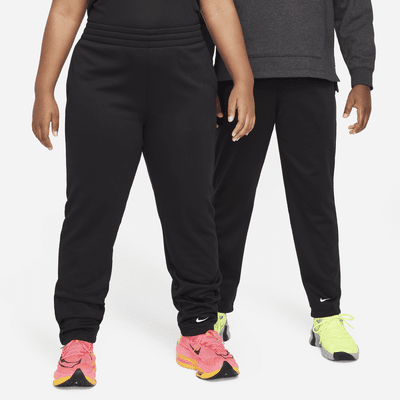 Nike Multi Big Kids' Therma-FIT Open-Hem Training Pants (Extended Size).