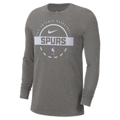 San Antonio Spurs Men's Nike NBA Practice Long-Sleeve T-Shirt