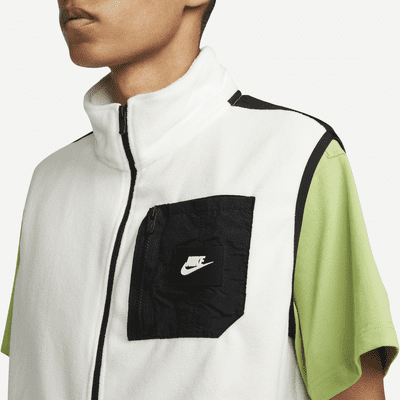 nike swoosh woven jacket utility