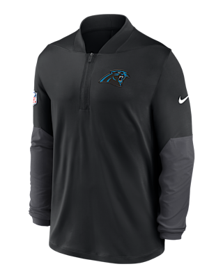 Мужские  Carolina Panthers Feel The Pressure Nike Dri-FIT NFL 1/2-Zip Top
