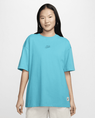oversized nike t shirt womens