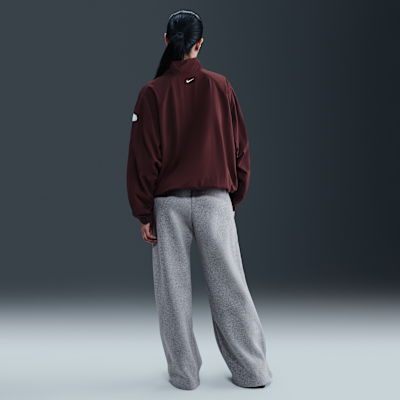 Pants de tiro alto de pierna amplia para mujer Nike Sportswear Phoenix Fleece