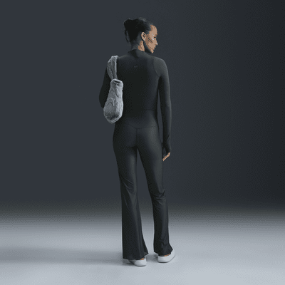 Pantalon long taille haute à maintien léger Nike Zenvy Sheer pour femme