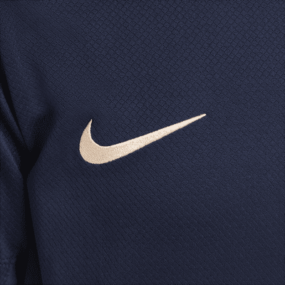 Chelsea FC Strike Nike Dri-FIT kortermet strikket fotballoverdel til store barn