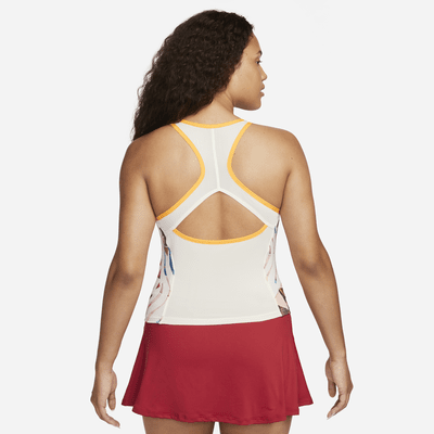 Camiseta de tirantes de tenis estampada para mujer NikeCourt Dri-FIT Slam