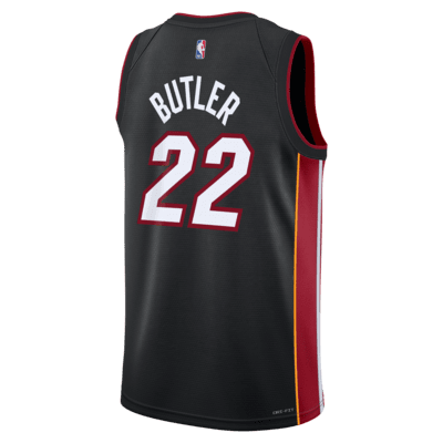 Jimmy Butler Miami Heat 2024/25 Icon Edition Big Kids' Nike NBA Swingman Jersey