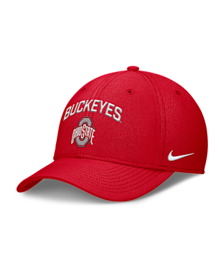 Мужские  Ohio State On-Field Rise Swoosh Nike Dri-FIT College Hat